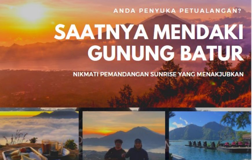 Paket Tur Mendaki Gunung Batur