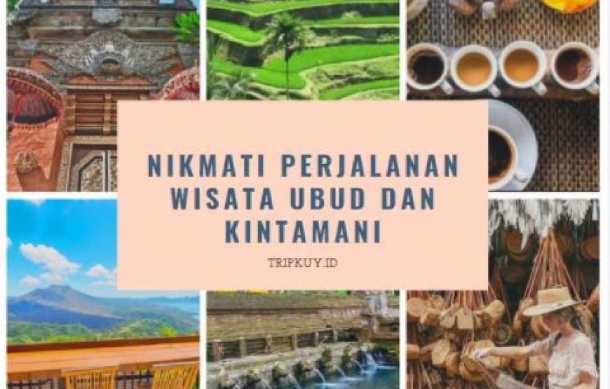 Paket Tur 1 Hari Jalan-Jalan ke Ubud dan Kintamani